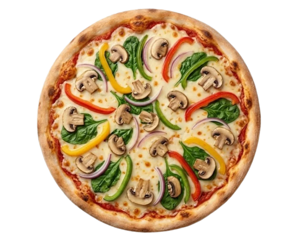SPINACA Garlic Base, Spinach, Mushrooms, Mix Pepper & Red Onion