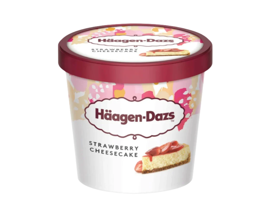 Hagen Dazs – £6.99 Strawberry Cheesecake